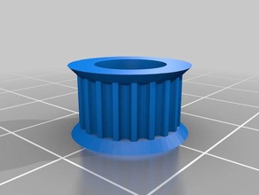 gt2 polia de correia roda m8 furo do parafuso 20t 3d a impressora partes 3d print model - Mito3D