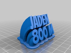 800 office personalizado 3d print model - Mito3D