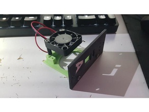 rackmount orange pi zero 40mm fan other 3d print model - Mito3D