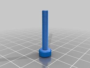 m4 25 mm soket vida parçalar özelleştirilmiş 3d print model - Mito3D