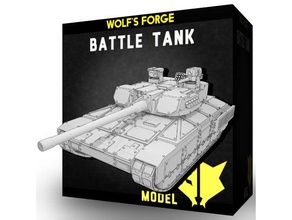 battle tank - Spielzeug Spiele Brettspiel boardgames fiction sci-fi science-fiction scifi tabletop Fahrzeug wargame wargames 3d print model - Mito3D