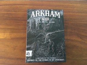 arkham noir box einfügen - Spielzeug Spiel Zubehör 3d print model - Mito3D