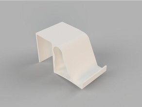 xbox one gamepad railing holder organization controller 3d print model - Mito3D