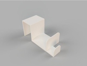 soporte para auriculares organización los percha gancho 3d print model - Mito3D