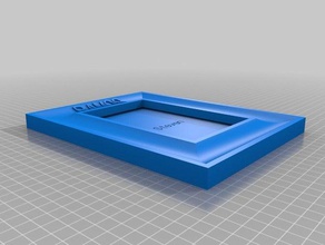 marco decoración personalizado 3d print model - Mito3D