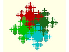 fibonacci tiles math art openscad 3d print model - Mito3D