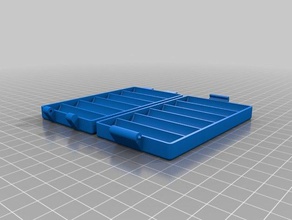 6 pilhas aa caixa eletrônica aaa de bateria titular 3d print model - Mito3D