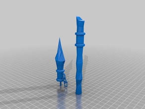 orbusvr crystal wand 3d impressão 3d print model - Mito3D