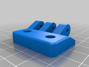 hinge using capped screws 3d printer accessories 3d print model - Mito3D