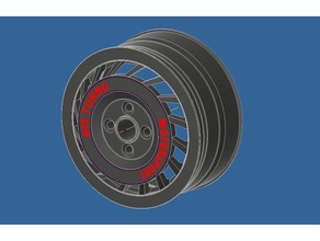 ats turbo motorsport 15x7zoll rim vehicles felge wheel 3d print model - Mito3D