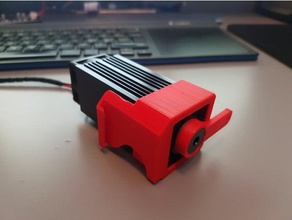 laser-module adaptor creality cr10ss4etc 3d printer accessories adapter crealitycr10 eucguy lasermodule 3d print model - Mito3D