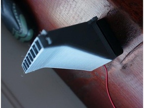 hava bıçak soğutma platform oluşturmak 3d yazıcı aksesuarlar 40mm fan blower kanalı plaka oluşturun fanı tamir bıçağı 3d print model - Mito3D