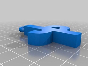 llavero escola joan pelegr&iacute 3d de l'impression barcelone la chaîne clé 3d print model - Mito3D