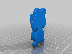 panda feita a fusão animais 3d print model - Mito3D