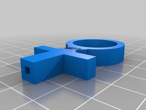 6mm Buchse Halter kundengebundene 3d print model - Mito3D
