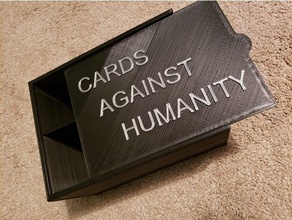 tampa de cartas contra a humanidade caixa 3d impressão cah cardsagainsthumanity 3d print model - Mito3D