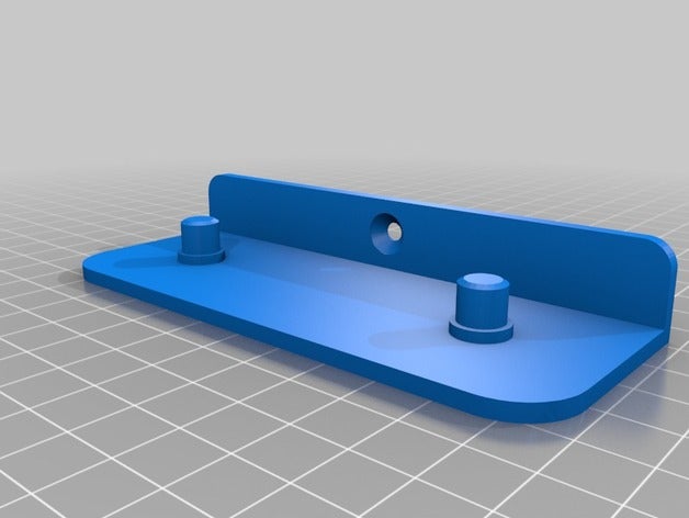 vertical stand-spool-holder ball bearing remix 3d Drucker - Zubehör 608 Lager Halterung ikea Mangel Tabelle 3D print model - Mito3D