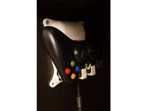 xbox 360-wired controller-Halter video Spiele controller 3d print model - Mito3D