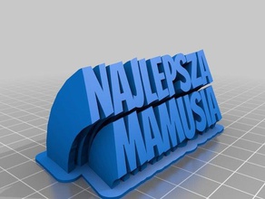 natalia mama v1 2 office personalizado 3d print model - Mito3D