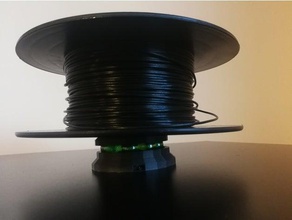 horizontal de filamentos soporte bobina rodamiento filamento 3d la impresora accesorios Impresora anet a8 3d print model - Mito3D