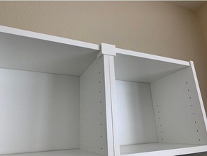 ikea billy bookcase connector office 3d print model - Mito3D