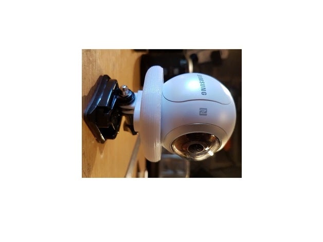 ingranaggio 360 gopro allegato di montaggio hobby 3D print model - Mito3D