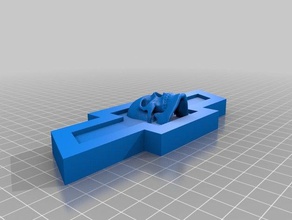 chevy papillon cranio i segni loghi 3d print model - Mito3D