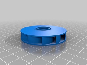 mi personalizados ventilador centrífugo wheel2 ingeniería 3d print model - Mito3D