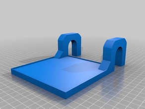 pflegebett tisch zum einklemmen 3d drucken 3d print model - Mito3D