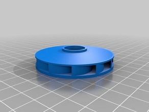 my customized centrifugal fan wheel3 engineering 3d print model - Mito3D