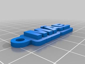 chaveiro m&atildee Schlüsselanhänger angepasst 3d print model - Mito3D