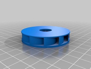 my customized centrifugal fan wheel7 engineering 3d print model - Mito3D