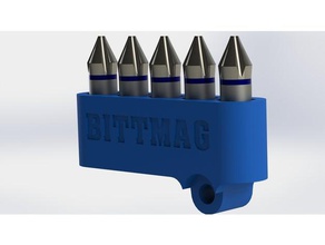 bittmag tool holders & boxes 3d print model - Mito3D