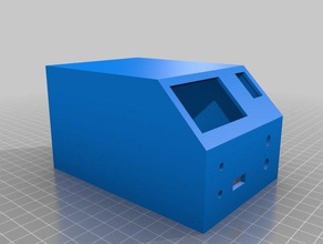 la caja de alimentación electrónica variable suministro potencia 3d print model - Mito3D