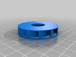 ventilador de 19mm centro hole3 la ingeniería personalizado 3d print model - Mito3D