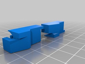 ikea komplement tiroir curseur d'arrêt 3d de l'impression pièce rechange 3d print model - Mito3D