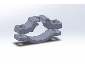 thule portasci yakima tondo rotaie automotive portapacchi barre tonde 3d print model - Mito3D