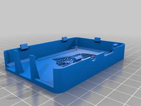 raspberry pi darth vader de la cubierta electrónica caso 3d print model - Mito3D