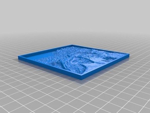 plate05 2d Kunst angepasst 3d print model - Mito3D