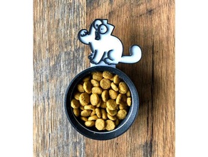 simon&rsquos cat food scoop pets pet simons 3d print model - Mito3D