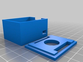 mi personalizados wemos d1 mini pila de gabinete electrónica 3d print model - Mito3D