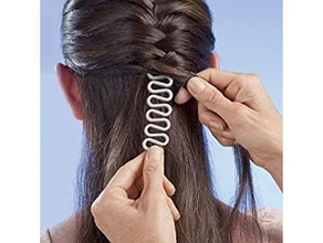 coiffure en tresse de l'outil la mode français gymnastique cheveux twist nsfw outil 3d print model - Mito3D