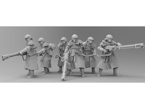 roman flamers purification through holy flame models 28mm thrower heavey flamer heavy weapon team hwt imperial guard rome 3d print model - Mito3D