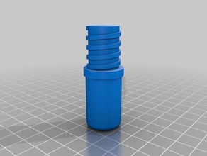 mypingpongbuddy screw connecting handle racket parts 3d print model - Mito3D