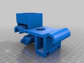 core a8 carriage v2 40mm fan 3d printer accessories 3d print model - Mito3D