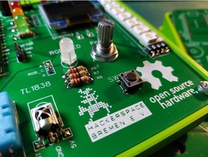 arduino öğrenme küp elektronik 3d print model - Mito3D