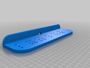 ikea orrn&aumls kallr&oumlr drill template bohrschablone kitchen dining handle 3d print model - Mito3D