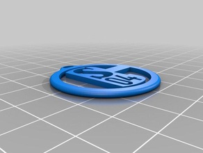 schalke logo işaretler logoları bundesliga fcschalke 04 futbol rozeti 3d print model - Mito3D