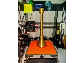 100 funcional impressos em 3d dulzaina a música A impressão filamento flauta instrumento musical tubo prusa i3 reed de som espanha valencia 3d print model - Mito3D