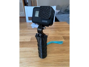 gopro handle camera mount griff 3d print model - Mito3D